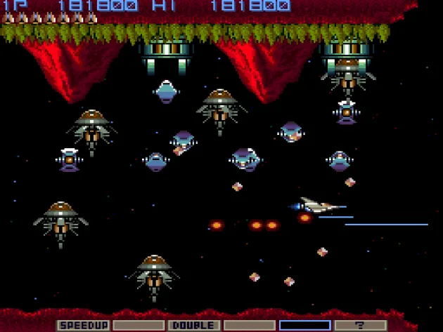 Gradius (1985 Arcade Edition) screenshot